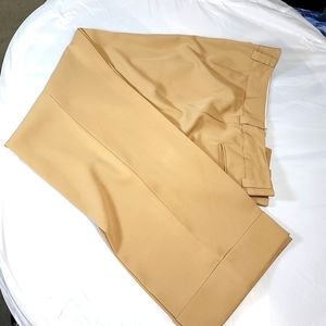 BobbyJ low rise cuff tan pants 17/18